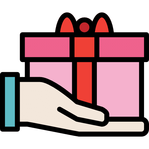 caja regalo dibujo